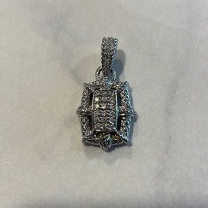 Judith Ripka Diamonique pendant